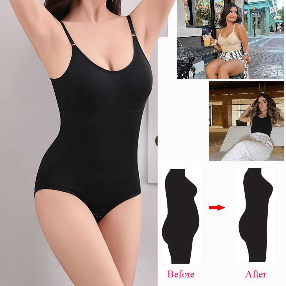 Shapewear Bodysuit Women Abdomen Control Body Shaper Jumpsuit with Bras XJ250614