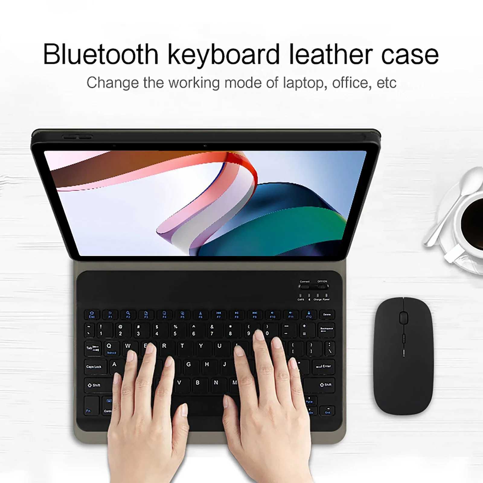 Case for Poco 12.1inch Redmi Pad Pro 12.1 Cover and 10 Magnetic BT Keyboard Shockproof Protective Tablet Funda X250614