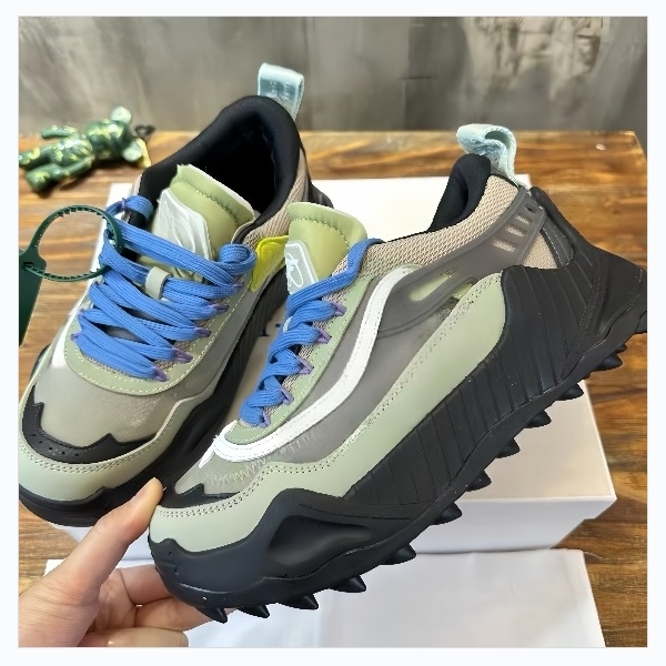 Designer shoes OW 1000s sneakers Vulcanized Arrows shoes Women Men Platform Shoe white Lace-up Low top Mint green Chunky Sneaker