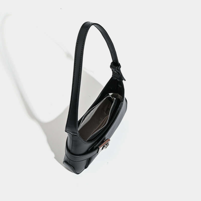 Women's Bag 2025 Summer New High-End Solid Color Versatile Underarm Niche Design Textured Shoulder Handbag