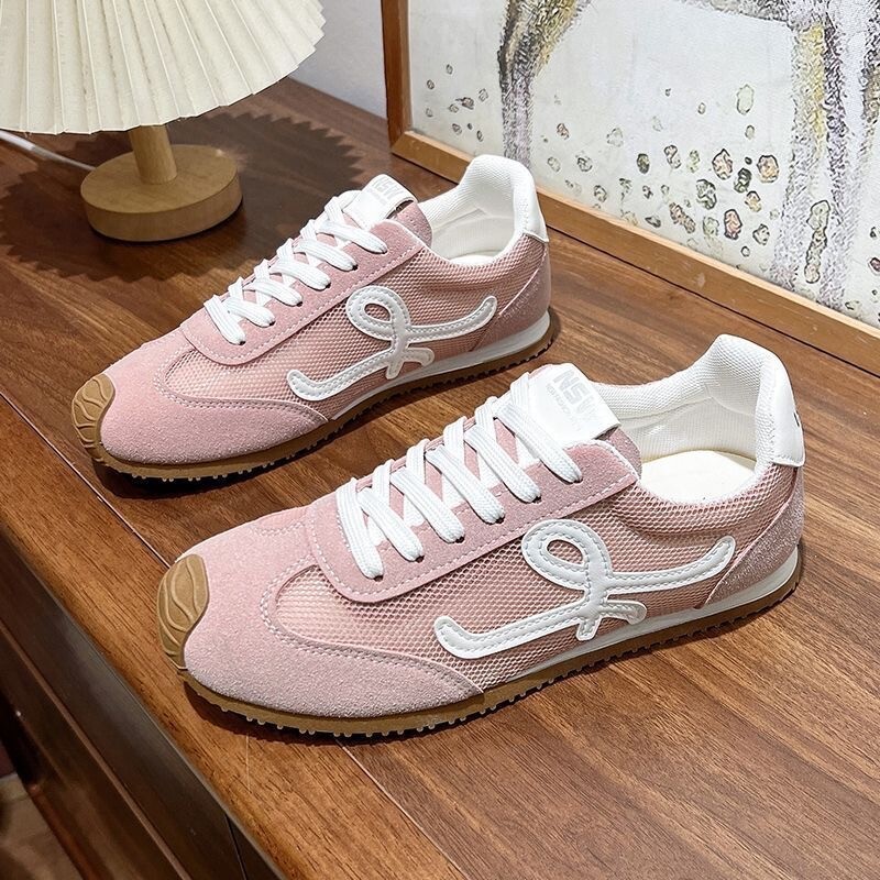 Ddmysports Summer Mesh Breathable German Training For Women New Versatile Flat Agan Casual Sports Shoes Outdoor Shoes