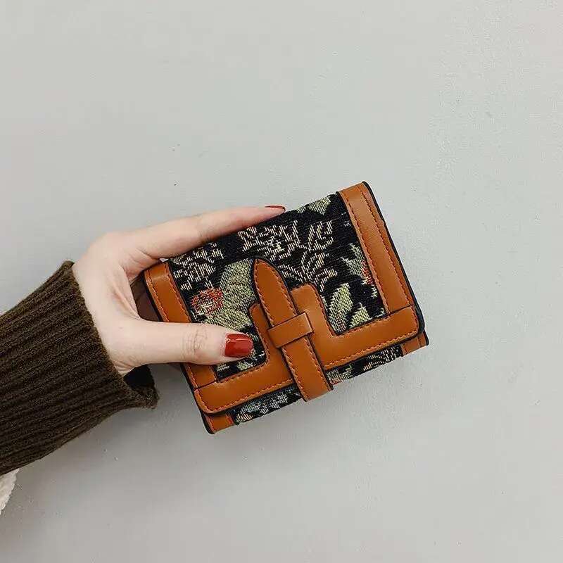 Designer Bag Luxury Bag Shoulder Free Shipping Wallets Square Wallet Canvas Multiple Card Slots Large Capacity Handbag