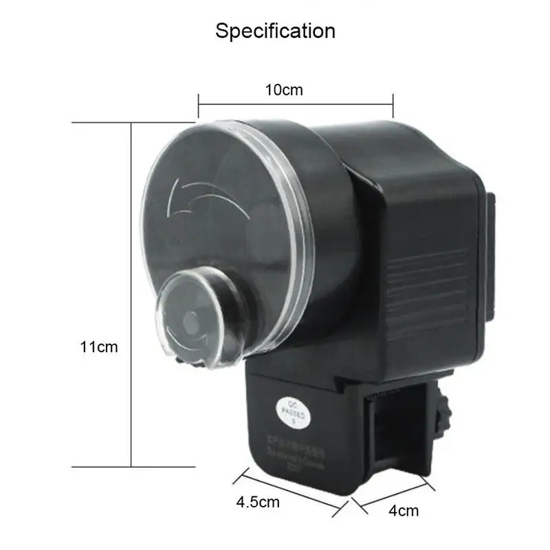 Electronic Fish Food Feeder Automatic Aquarium Tank Auto Fish Feeder Timer Food Feeding Timer Fish Supplies Easy 250613