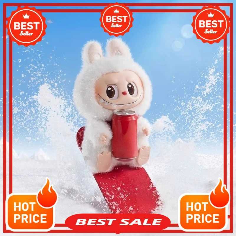 Labubu Cute Blind Box Series Vinyl Face Pendant Doll High Quality Replica Keychain Mystery Box Surprise Childrens Toy Gift T250614