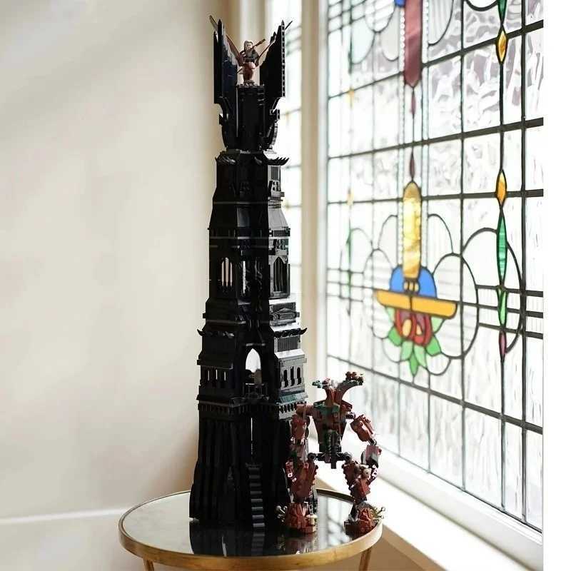 New Medieval Castle Building Blocks Creative Model Orthanc Technical Brick DIY Assembly Set Toy for Children and Adults Holiday Gift L250610