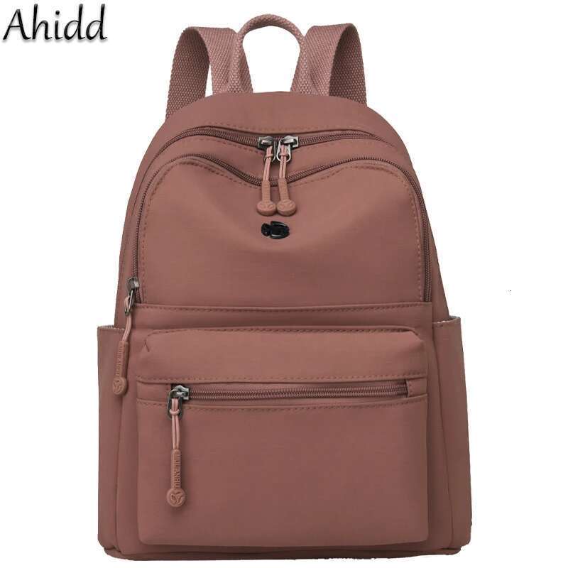 Casual Multi Pockets Backpacks For Waterproof Nylon Daypack Women Lightweight Back Pack Ladies Large Capacity Travel Bags