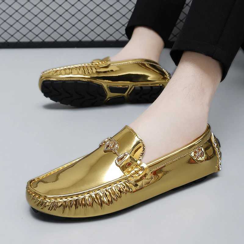 Doudou Shoes Womens 2025 New Soft Sole Slip- Lazy Loafers Handmade Trendy Easy for Mother Mens Casual Driving Shoes XJ250614