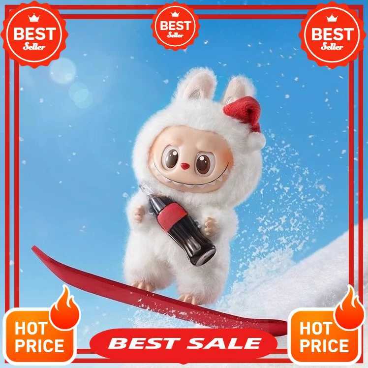 Labubu Cute Blind Box Series Vinyl Face Pendant Doll High Quality Replica Keychain Mystery Box Surprise Childrens Toy Gift T250614