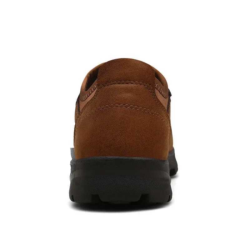 Leather Men Casual Shoes Brand New Men Loafers Breathable Slip Driving Shoes Plus Size 39-48 Drop Shipping XJ250614
