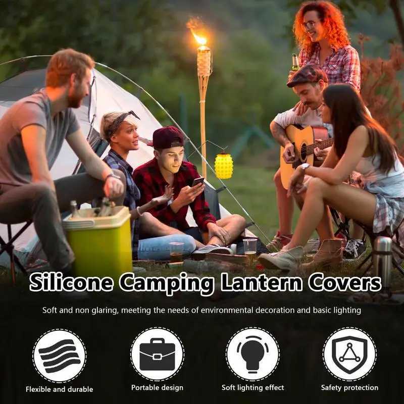 Lamp Shade Compact Camping Covers Aesthetic Ambient Pineapple Shape Lampshade For Hiking Men Adventures Travel Outdoor W250613