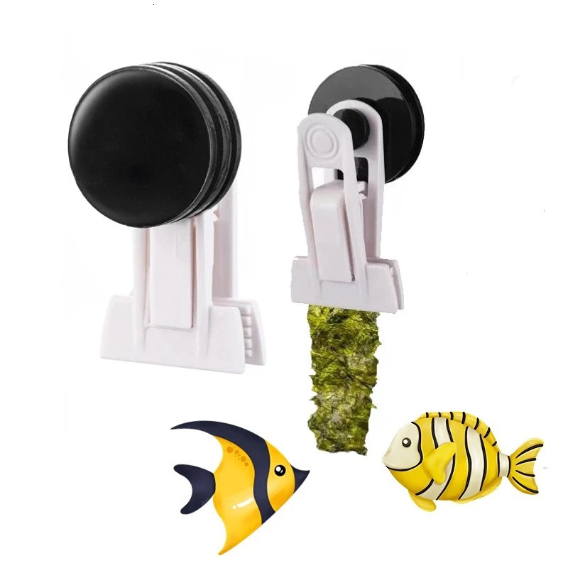 VastOcean Veggie-Mag Feeding Clip Aquarium Fish Tank Strong Magnetic Seaweed Vegetable Clip 250613