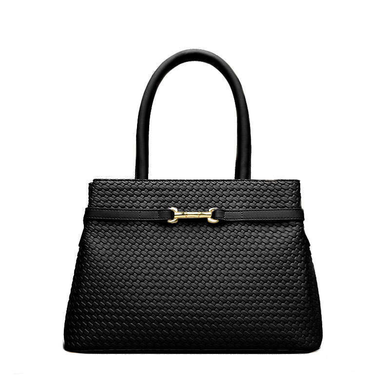 Hot Sale Woven Pattern For Women Simple Commuter Large Capacity Tote Bag Ladies Handbag