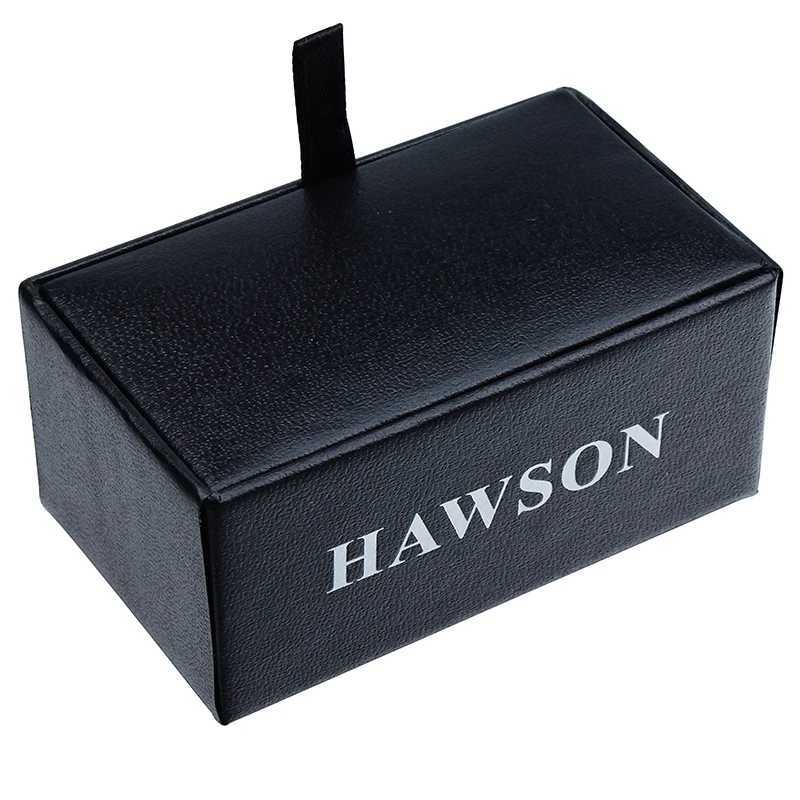 HAWSON Classic Mens Cufflinks Square Vintage Shell Pearl 2 Buttons French Shirts Cuff Links Fashion Jewelry for WeddingXJ250614