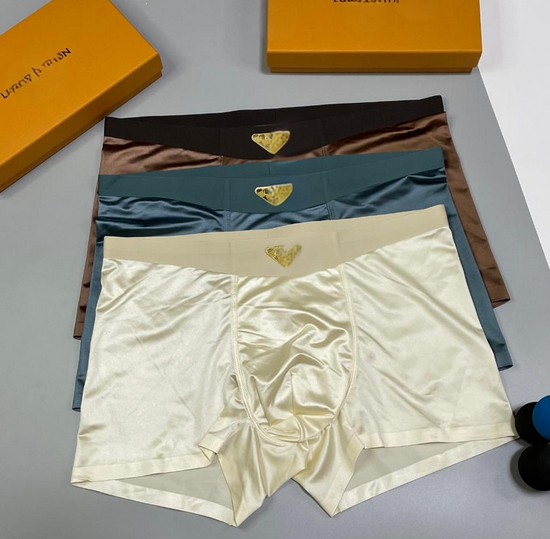 Designer underwear man boxer short Male Soft Underpants Man Luxury Brand Comfortable Boxershorts Boxer multiple colors boxers for men 3 pcs in one box