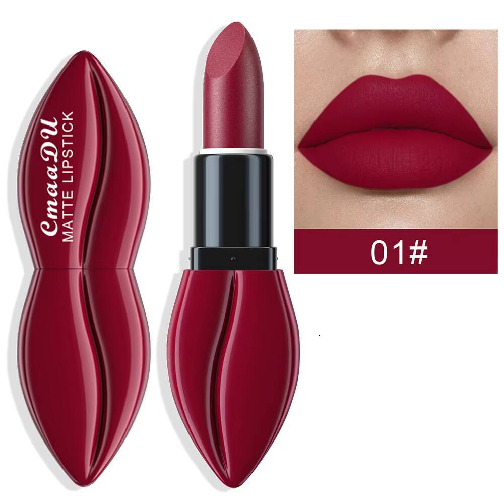 Waterproof Matte Velvet Gloss With Rich Color Long Lasting Makeup Lipstick Moisturizing Jelly Lipglaze Korean Lip Cosmetics happy