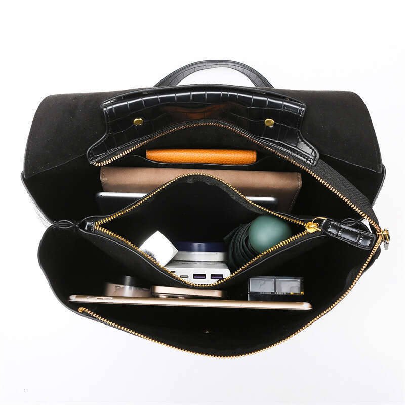 Handbag Fashion Stone Pattern For Women Hot Selling Shoulder Large Capacity Simple Commuter Tote Bag