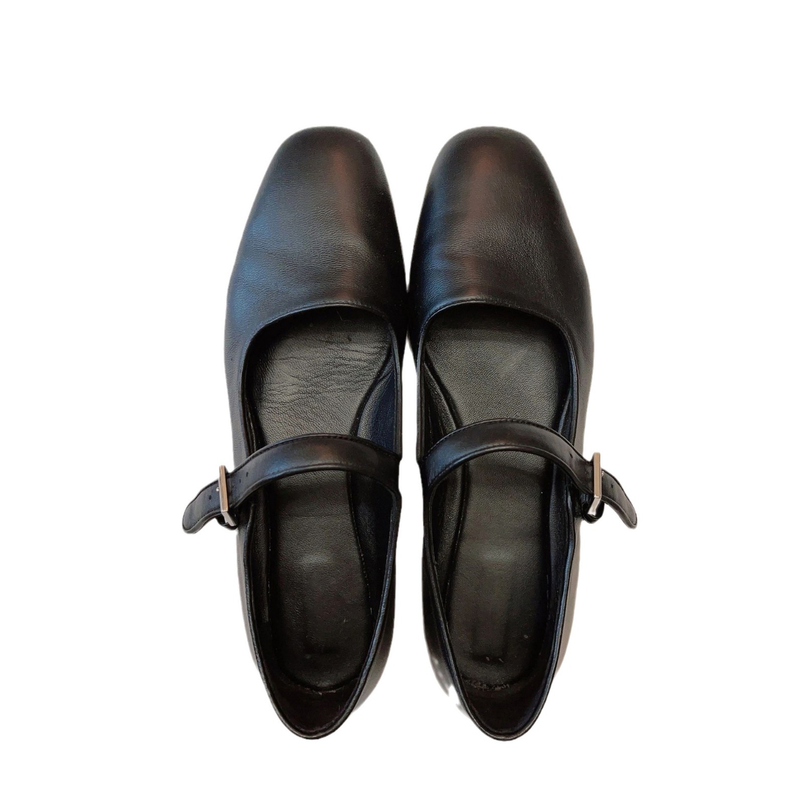 Comfortable Designer Casual Soft Sole Mary Jane Shoes for Women Single Strap Ballet Flats Grape Mom Style
