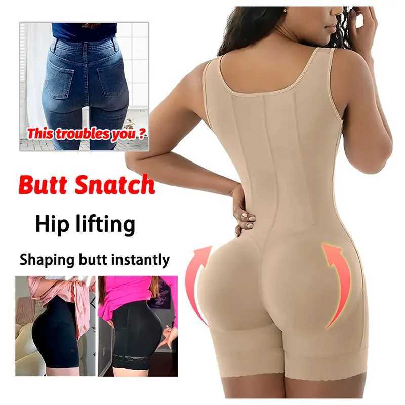 6XL Colombian Shapewear Bodysuits High Compression Waist Slimming Sheath Postpartum BBL Corset Body Shaper XJ250614