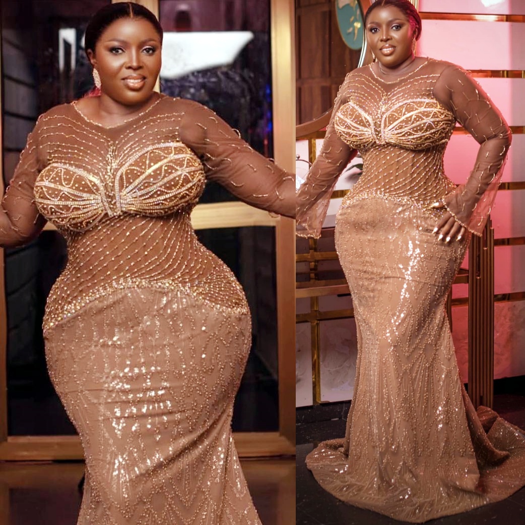 Chocolate Mermaid Prom Dresses 2025 Illusion Beaded Sequined Vintage Evening Formal Party Second Birthday Engagement Gowns Plus Size Dress For Special