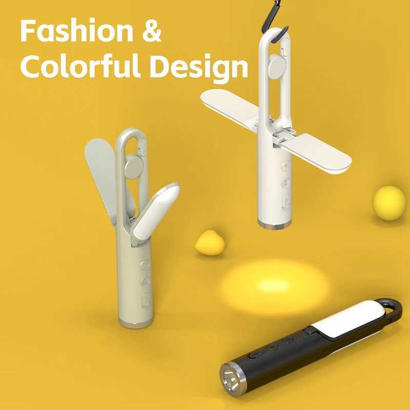 Portable Outdoor Camping Flashlight with 90 Foldable Side-Lighting Tent Hanging Lamp for Easy Illumination New Camping Gear W250613