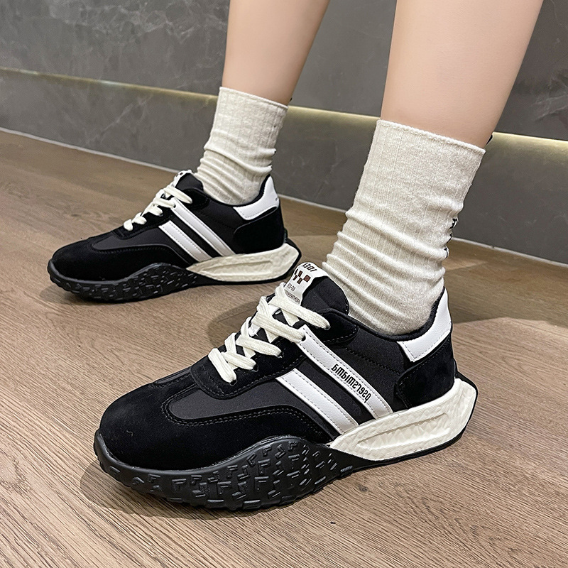Ddmysports Xiaoman Waist Waffle Agan Spring New Dad With Fleece Sports Training Shoes For Women Outdoor Shoes
