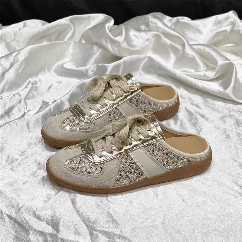 Ddmysports German Training Closed Toe Half Slippers For Women Summer Outdoor Versatile Thick Sole Backless Slip On Lazy Shoes Outdoor Shoes