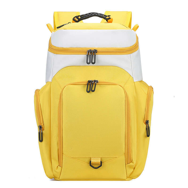 Color-Block Unisex Outdoor Soccer Bag Basketball Training Backpack