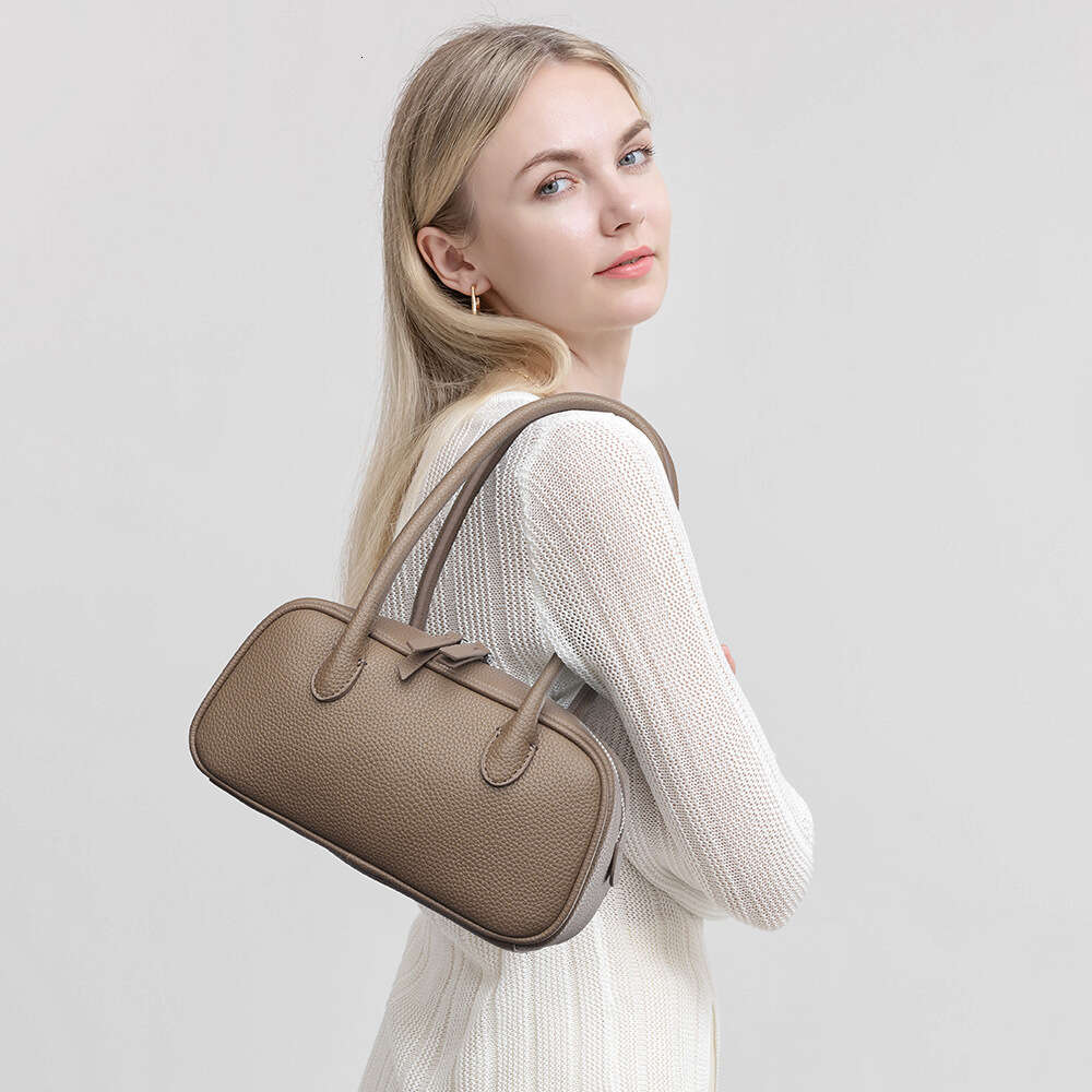 Spring Pillow New Ins Style Handbag Casual Lychee Pattern Women's Bag