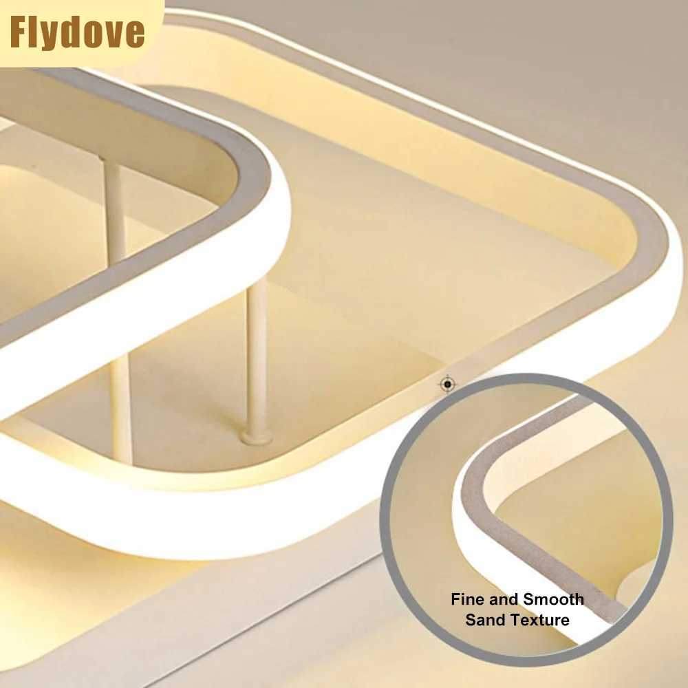 Nordic Minimalist LED Ceiling Chandelier Creative Dressing Room Kitchen Living Room Passage Home Lighting Decoration AC85-265V XJ2500613