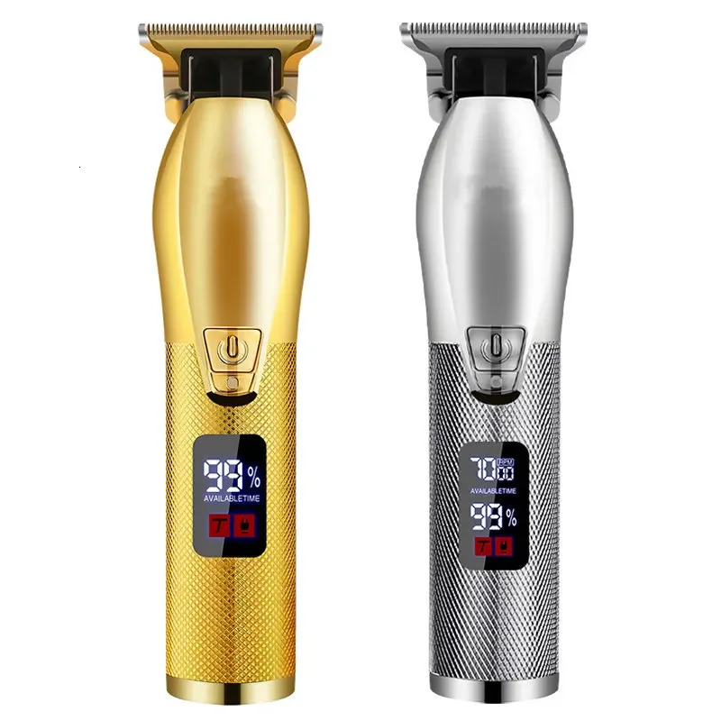 RESUXI Mens Professional Electric Hair Trimmer T9 USB Hair Clipper for Barber Shaver Trimmer Beard Razor Hair Cutting Machine 250612