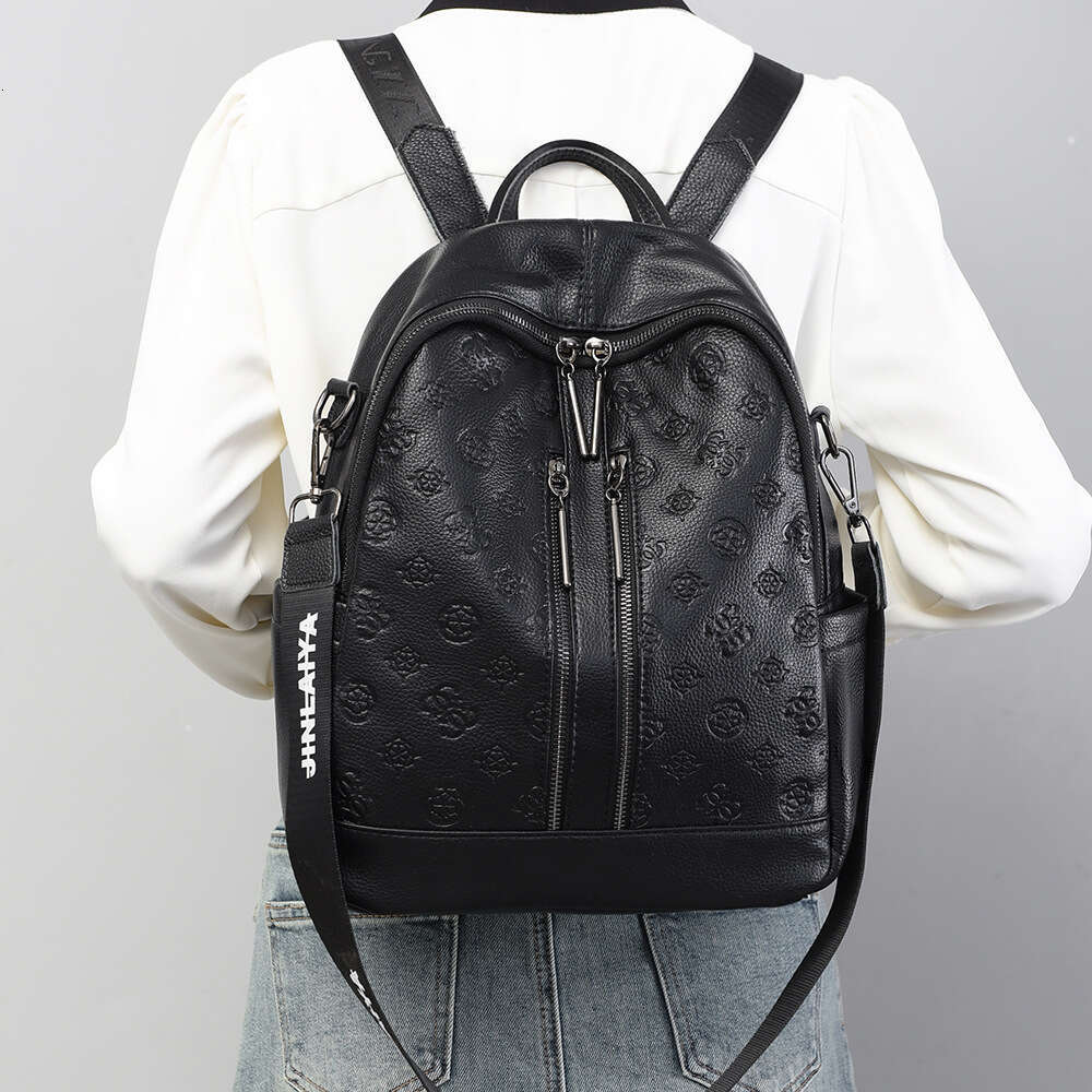Hot Selling New Embossed Women's High-End Business Commuter Backpack