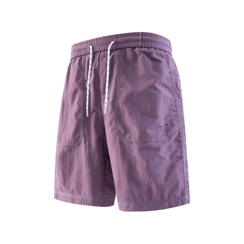 Men's Shorts, Designer Style, Summer Casual and Fashionable, Loose Straight-Leg Five-Inch Shorts, Quick-Drying, Loose Workwear Shorts, Thin Style