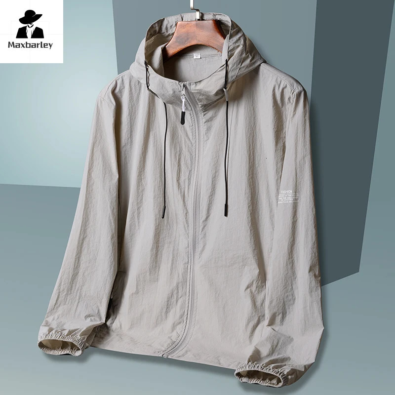 Summer UV Hooded Jacket Men Women Waterproof Sun Protection Clothing Fishing Hunting Clothes Quick Dry Skin Windbreaker 250614
