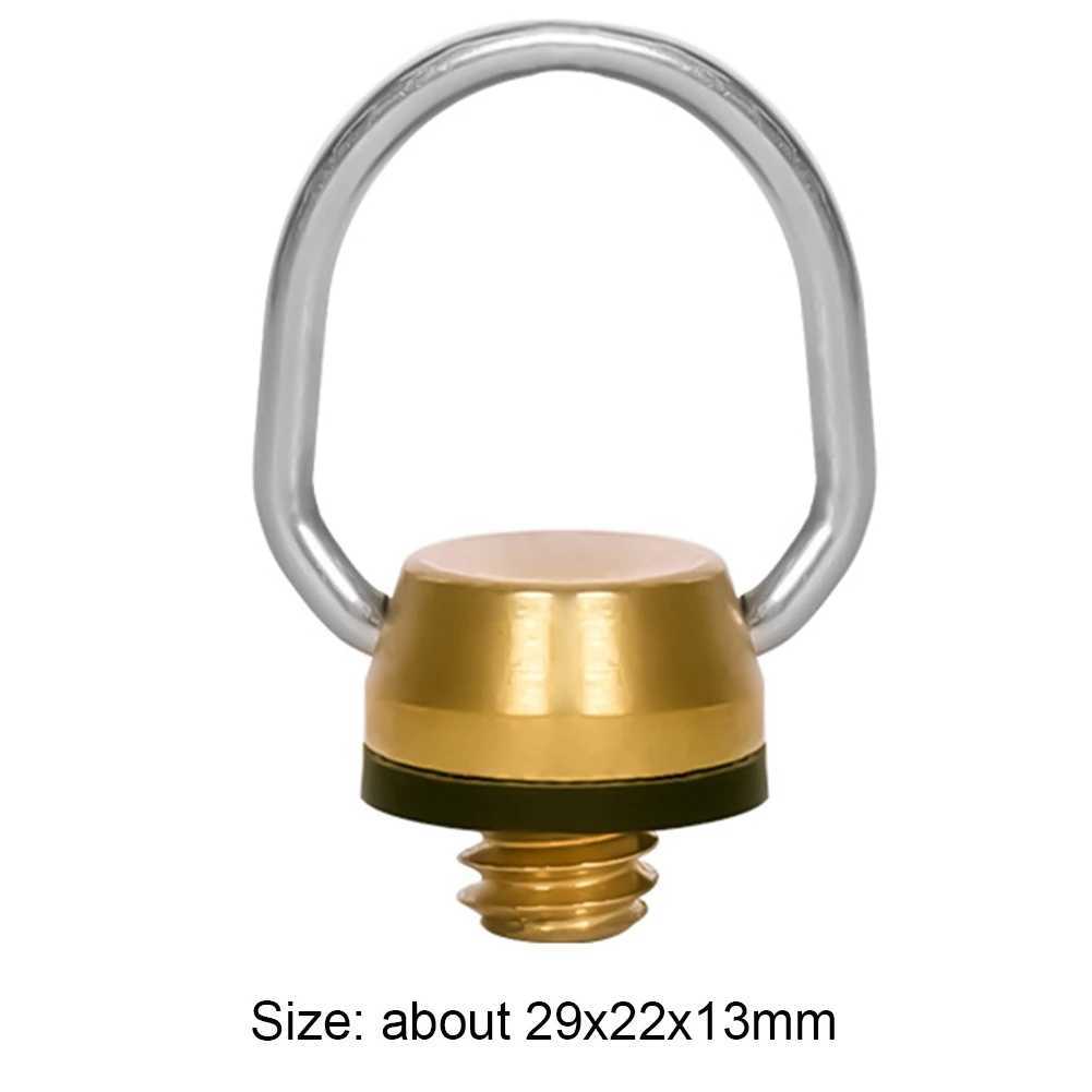 Tent Flashlight Ring Aluminum Alloy Flashlight Swing Ring Lightweight Portable Lighting Accessories for ML4 for Hiking Camping W250613