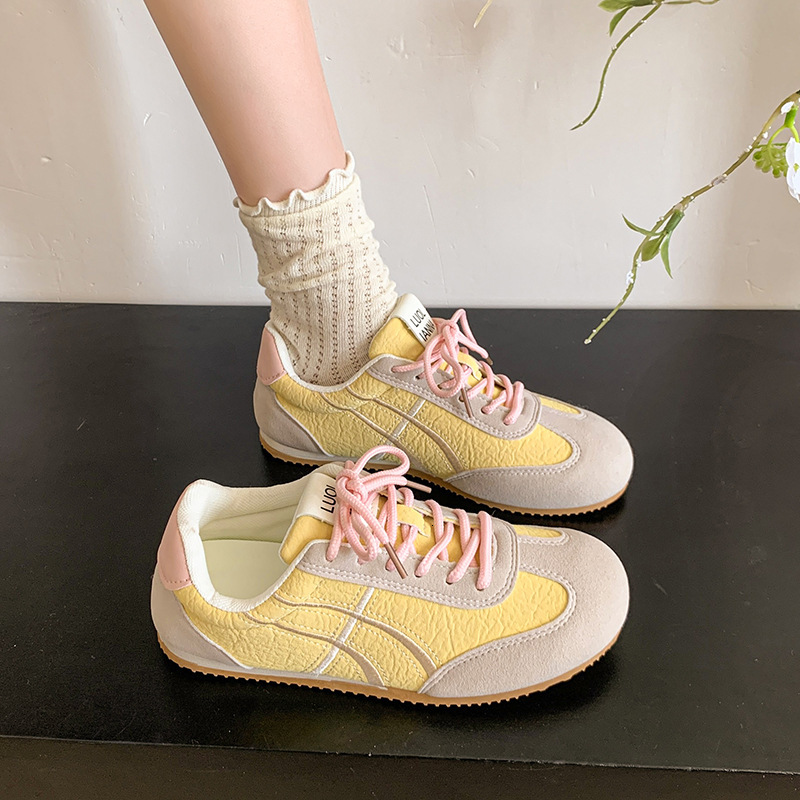 Ddmysports Spring Korean Style Agan For Women New Trendy Versatile Casual Sports Super Popular Fashion German Training Shoes Outdoor Shoes