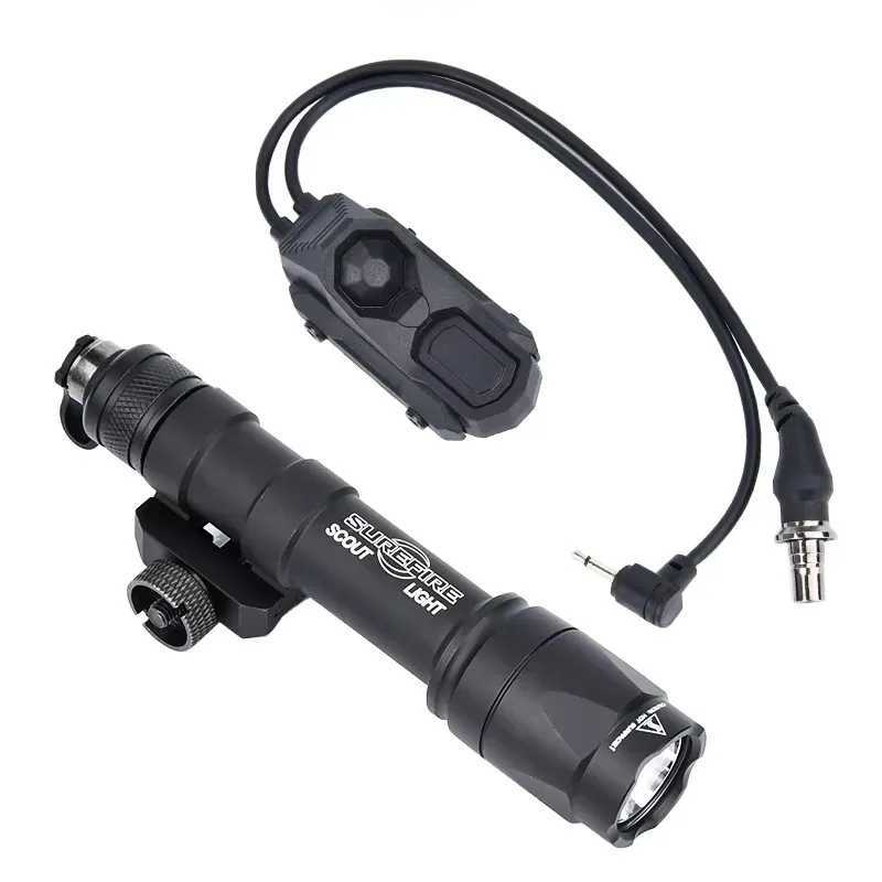 Tactical WADSN Nylon OGL Red Green Blue IR White LED Light M300 M600 AXON Dual Control Switch M300A M600C Flashlight setsXJ250613