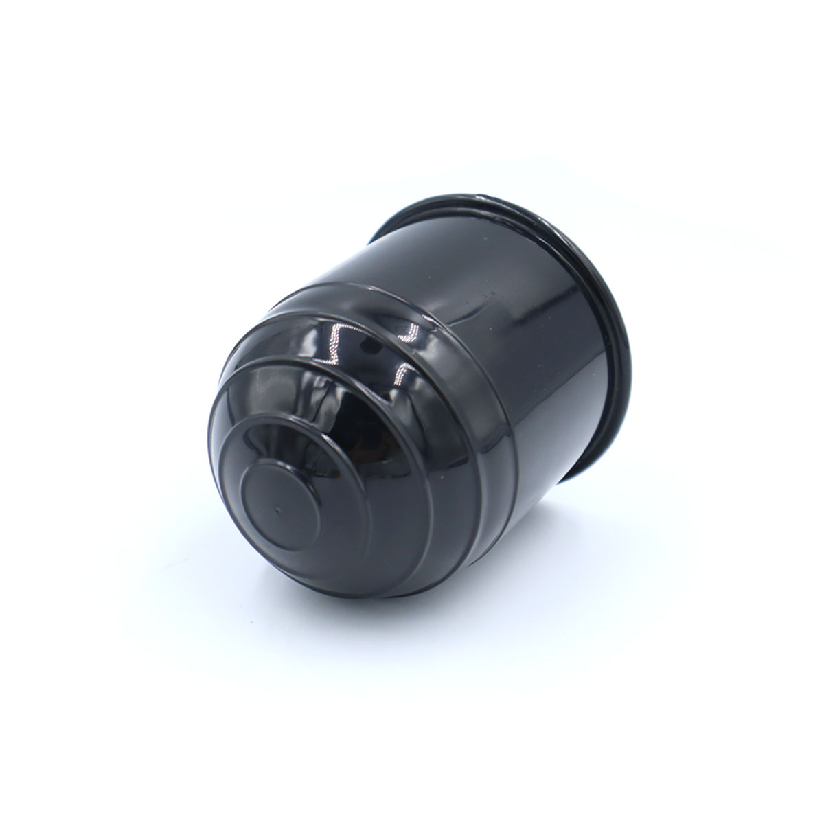 1.97-inch universal vehicle towing rod ball cover plastic towing hitch protective cap black, suitable for RV trailers