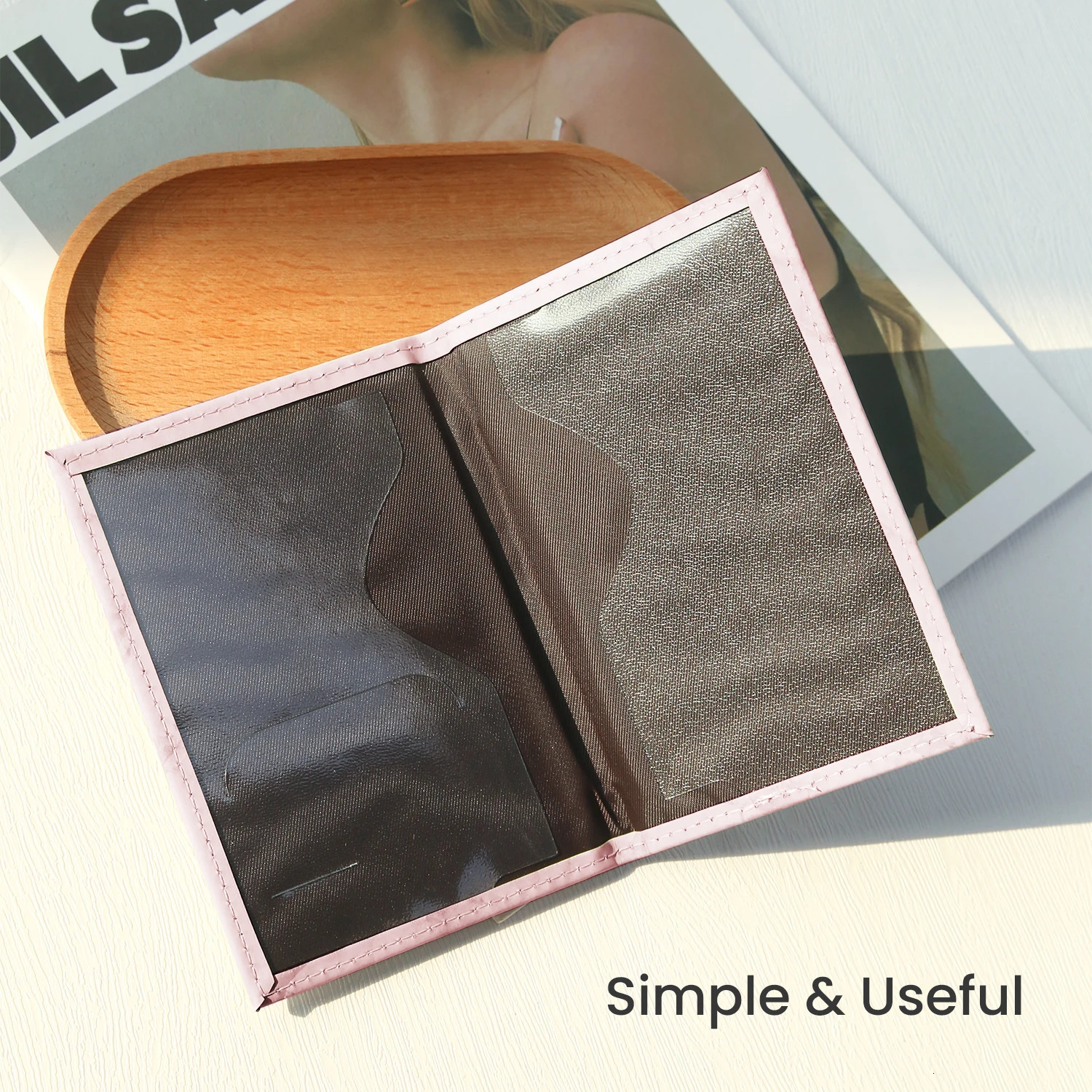 2PCS Travelers Marble Travel Passport Holder Suitcase Tag Lightweight Accessories Plane 250614