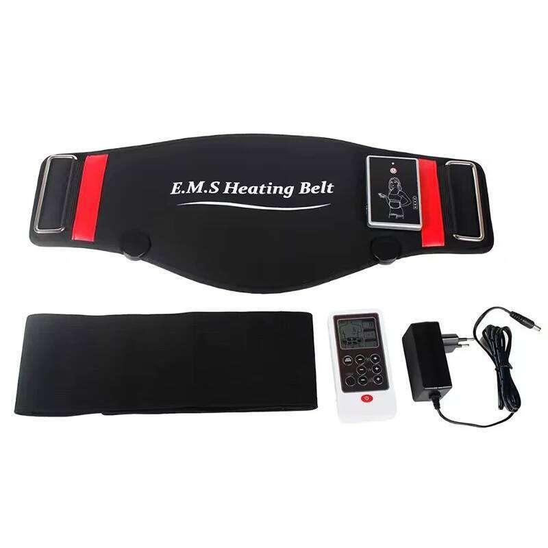 Electric Slimming Massage Belt Heating Pulses Tone Abdominal Muscle Stimulator EMS Acupuncture Tens Physiotherapy Myostimulator