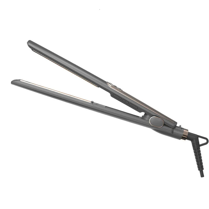 Professional Salon Flat Iron 2 in 1 Straightening Curling Iron and Straight Ceramic Hair Straightener 250611