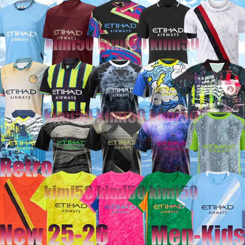 25/26 HAALAND soccer jerseys REIJNDERS FODEN MARMOUSH DOKU 2025 McATEE KOVACIC GVARDIOL DE BRUYNE MATHEUS N. MAN CITY BERNARDO football shirt mens kids kits socks sets