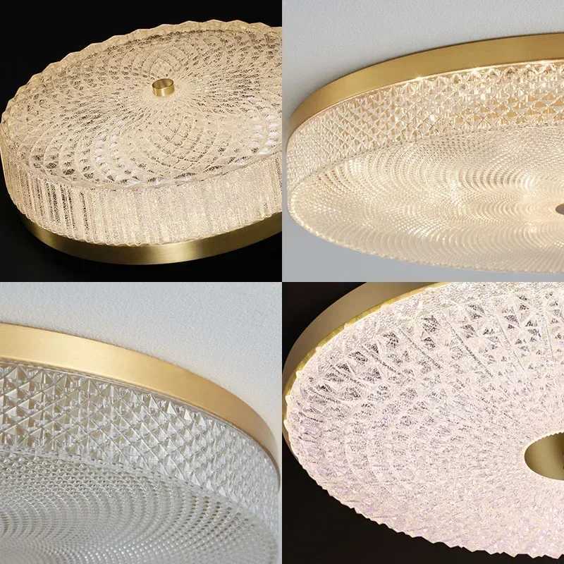 Modern Minimalist LED Circular Acrylic Ceiling Light Bedroom Living Room Dining Room Home Decoration Lighting XJ2500613