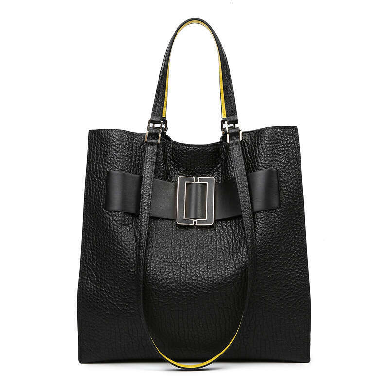 Handbag New Style High-End Soft Leather Tote Versatile Large Capacity Women's Bag Can Be Shoulder Carried