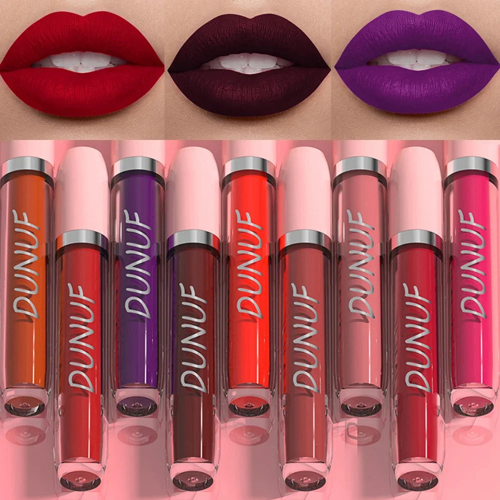 25 Color Velvet Matte Lipstick Liquid Waterproof Sexy Red Matte Lip Glaze Non-Stick Halloween Makeup Not Easy To Fade Lip Gloss 250614