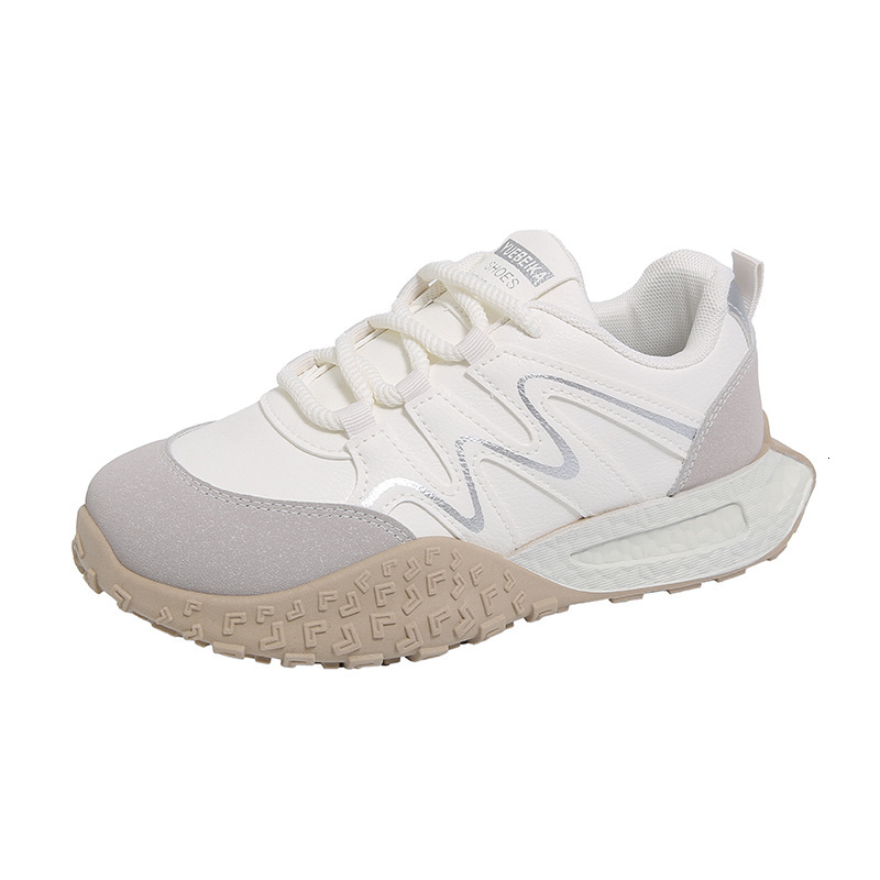 Ddmysports Summer New Thick Soled White Sneakers For Women Versatile Breathable Student Casual Shoes Height Increasing Ins Trend W Outdoor Shoes