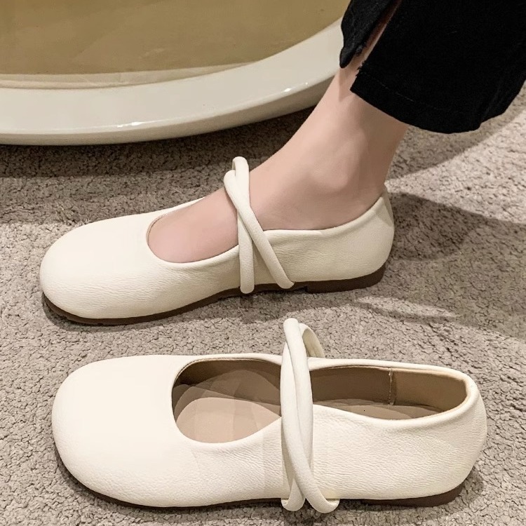 Ddmysports Evening Breeze Gentle Shoes For Women New Fairy Style To Match Dresses Mary Jane Flats Round Toe Loafers Outdoor Shoes
