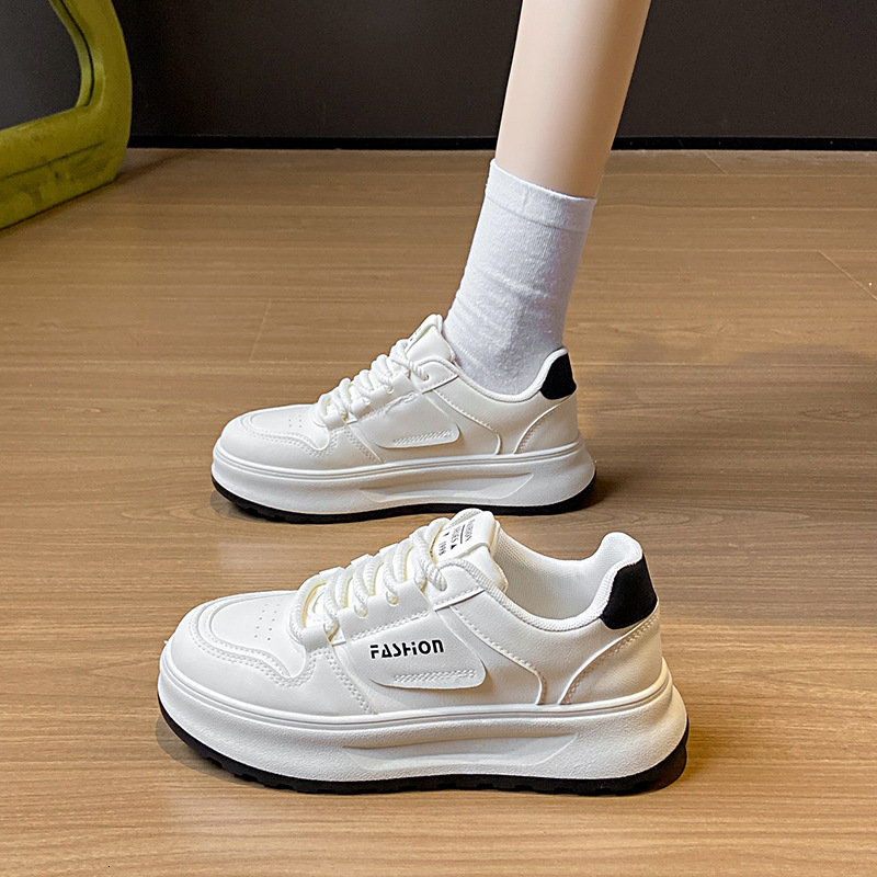 Ddmysports White Sneakers For Women Spring New Korean Style Ins Female Students Casual Sports Versatile Board Shoes Street Fashion W Outdoor Shoes