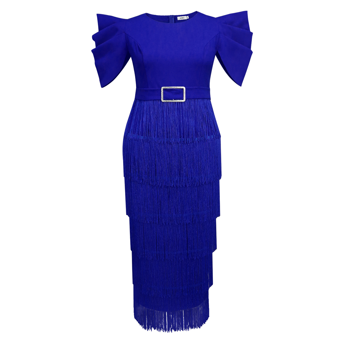 Womens Choic Tassel Dresses Ocassion Party Wedding Formal Wear Elegant Bodycon Lady Gowns