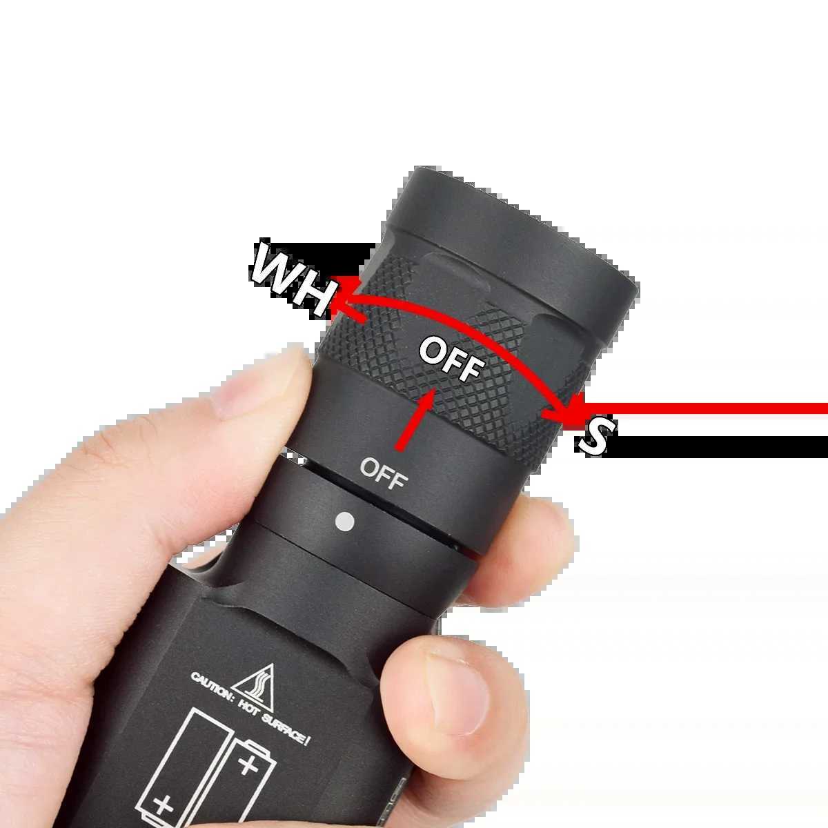 Tactical X300 Ultra X300U X300V IR Weapon Flashlight Remote Dual Function Switch Hunt Light Constant Momentary Control XJ250613