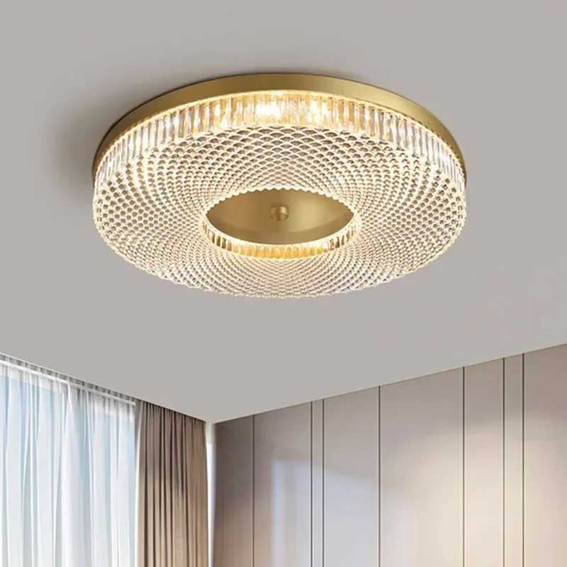 Modern Minimalist LED Circular Acrylic Ceiling Light Bedroom Living Room Dining Room Home Decoration Lighting XJ2500613